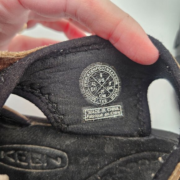 Keen Closed Toe Hiking Water Sport Sandals Brown Mens Sz 9 - Picture 8 of 8